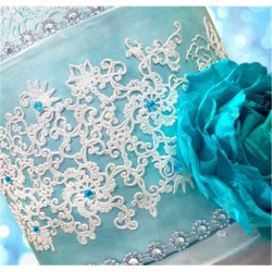 Kαλούπι Δαντέλας Παράδεισος της Crystal Candy 35x12cm