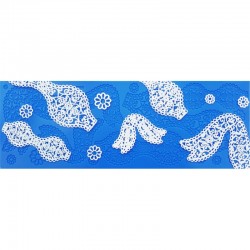 Kαλούπι Δαντέλας Φιόγκος της Crystal Candy 35x12cm