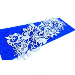 Kαλούπι Δαντέλας Κρυμμένη Καρδιά της Crystal Candy 35x12cm 