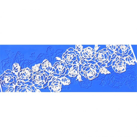 Kαλούπι Δαντέλας Σάντα Ρόζα της Crystal Candy 35x12cm