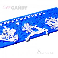 Kαλούπι Δαντέλας Χριστουγεννιάτικο της Crystal Candy 35x8cm 
