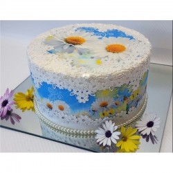 Kαλούπι Δαντέλας Φλώρα της Crystal Candy 35x8cm 