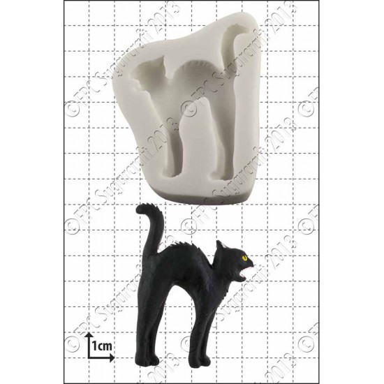 Μαύρη Γάτα Καλούπι Σιλικόνης - FPC