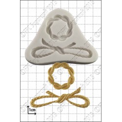 Φιόγκος και Καρφίτσα Καλούπι Σιλικόνης - FPC