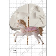 Καλούπι Σιλικόνης της FPC - Αλογάκι Καρουζέλ (Carousel Horse)