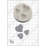 Διαμαντένιες Καρδιές - Καλούπι για Ζαχαρόπαστα - Σοκολάτα της FPC