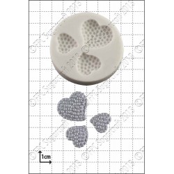 Διαμαντένιες Καρδιές - Καλούπι για Ζαχαρόπαστα - Σοκολάτα της FPC