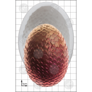 X-LARGE Αυγό Δράκου - Καλούπι για Ζαχαρόπαστα - Σοκολάτα της FPC