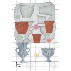 Γλάστρες Κήπου - Καλούπι Σιλικόνης της FPC