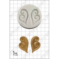 Αντίστροφες Καρδιές - Καλούπι Σιλικόνης της FPC