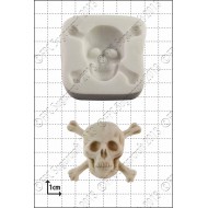 Νεκροκεφαλή και Κόκκαλα Καλούπι Σιλικόνης - FPC