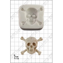 Νεκροκεφαλή και Κόκκαλα Καλούπι Σιλικόνης - FPC