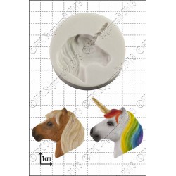 Μονόκερος Κεφάλι  Σιλικόνης της FPC - (Unicorn Head)