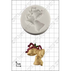 Χριστουγεννιάτικες καμπάνες - Καλούπι για Ζαχαρόπαστα - Σοκολάτα της FPC