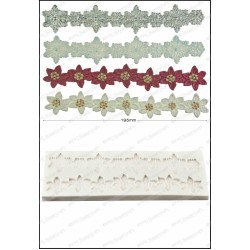 Μπορντούρες Δαντελλών Χριστουγέννων - Καλούπι για Ζαχαρόπαστα - Σοκολάτα της FPC