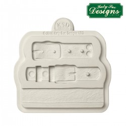 Αγράφα και Zωνη - Καλούπι Σιλικόνης - της Katy Sue