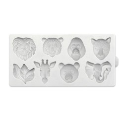 Ζώα της Ζούγκλας - Καλούπι σιλικόνης - της Katy Sue