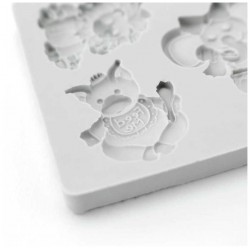 Ζώα Μινιατούρες - Καλούπι σιλικόνης της Katy Sue 