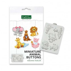 Ζώα Μινιατούρες - Καλούπι σιλικόνης της Katy Sue 