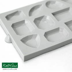 Πολύτιμοι Λίθοι - Καλούπι σιλικόνης της Katy Sue 