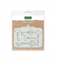 Περίτεχνα Κλειδιά Καλούπι σιλικόνης - της Katy Sue