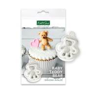 Μικρό αρκουδάκι - Καλούπι Σιλικόνης -  (Baby Teddy Bear) της Katy Sue