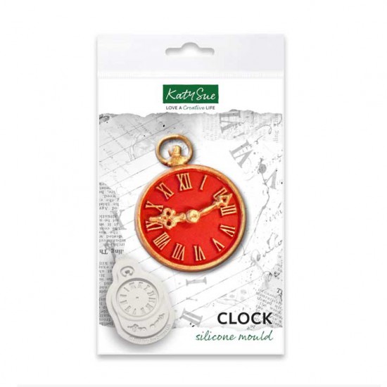 Καλούπι Σιλικόνης - Ρολόι (Clock) της Katy Sue