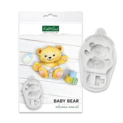 Αρκουδάκι - Καλούπι Σιλικόνης -  (Baby  Bear) της Katy Sue