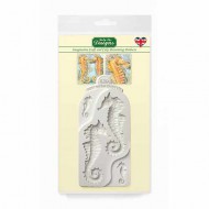 Ιππόκαμποι  φόρμα σιλικόνης - Seahorses - της Katy Sue