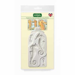 Ιππόκαμποι  φόρμα σιλικόνης - Seahorses - της Katy Sue