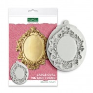 Μεγάλο Vintage Οβάλ - Καλούπι σιλικόνης - της Katy Sue