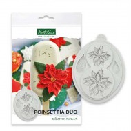 Αλεξανδρινό - Poinsettia - Καλούπι Σιλικόνης της Katy Sue