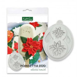 Αλεξανδρινό - Poinsettia - Καλούπι Σιλικόνης της Katy Sue