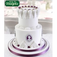 Καλούπι Σιλικόνης Katy Sue μινι Κορνίζα Οβαλ Καμεο 2 της Katy Sue