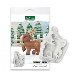 Τάρανδος Καλούπι Σιλικόνης - Reindeer Molud - της Katy Sue