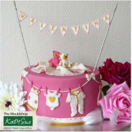 Καλούπι Αποτύπωσης - Μωρουδιακά Ρουχαλάκια (Baby Clothes Washing Line) της Katy Sue