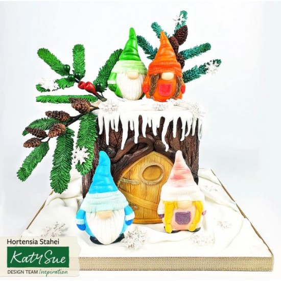 Νάνος - Καλικάντζαρος  - Καλούπι σιλικόνης της Katy Sue