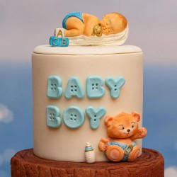 Μωρό με κουβέρτα καλούπι σιλικόνης - Baby on Blanket Molud - της Katy Sue