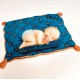 Μωρό με κουβέρτα καλούπι σιλικόνης - Baby on Blanket Molud - της Katy Sue