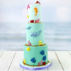 Ψαράκια Πολύχρωμα καλούπι σιλικόνης - Fun Fish - της Katy Sue