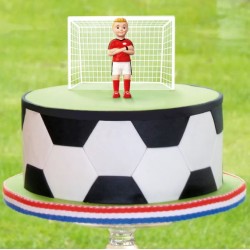 Ποδοσφαιριστής με σταυρωμένα χέρια - Καλούπι Σιλικόνης της Katy Sue