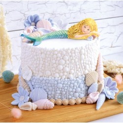 Γοργόνα - 3D Καλούπι Σιλικόνης της Katy Sue