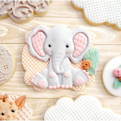 Ελεφαντάκι - Καλούπι Σιλικόνης - της Katy Sue