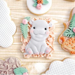 Ιπποπόταμος - Καλούπι Σιλικόνης - της Katy Sue