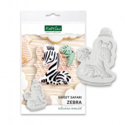 Ζέβρα - Καλούπι Σιλικόνης - της Katy Sue