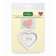 Διακοσμητικό καλούπι καρδιάς - Mr Heart Silicone Mould - της Katy Sue
