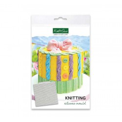 Καλούπι Σιλικόνης - Πλεκτό (Knitting) της Katy Sue