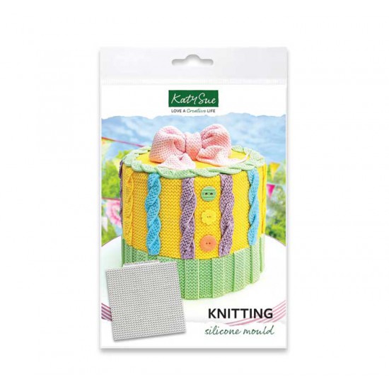 Καλούπι Σιλικόνης - Πλεκτό (Knitting) της Katy Sue