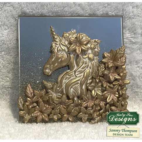 Μίνι Μονόκερος - Καλούπι Σιλικόνης της Katy Sue (Mini Unicorn Mould)