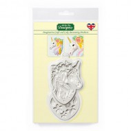 Μίνι Μονόκερος - Καλούπι Σιλικόνης της Katy Sue (Mini Unicorn Mould)